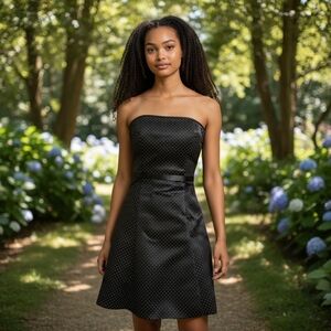 Jessica McClintock for Gunne Sax Vintage Strapless Dress